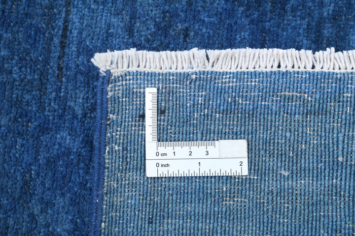 Hand Knotted Overdye Wool Rug 3' 0" x 11' 11" - No. AT45335