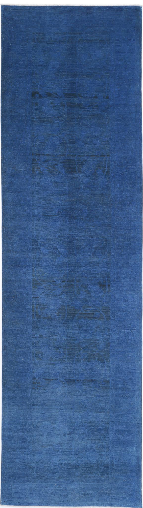 Hand Knotted Overdye Wool Rug 3' 0" x 11' 11" - No. AT45335