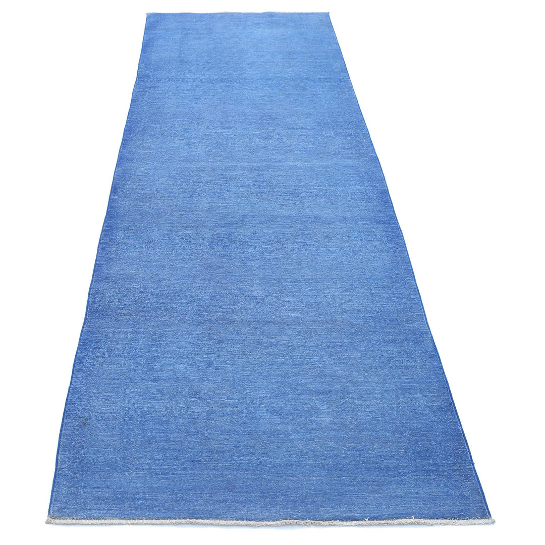 Hand Knotted Overdye Wool Rug 2' 11" x 10' 3" - No. AT34712
