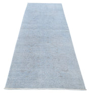Hand Knotted Overdye Wool Rug 3' 0" x 9' 2" - No. AT39121