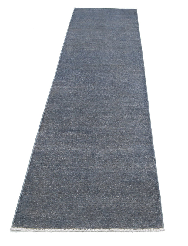 Hand Knotted Overdye Wool Rug 2' 4" x 10' 0" - No. AT88235