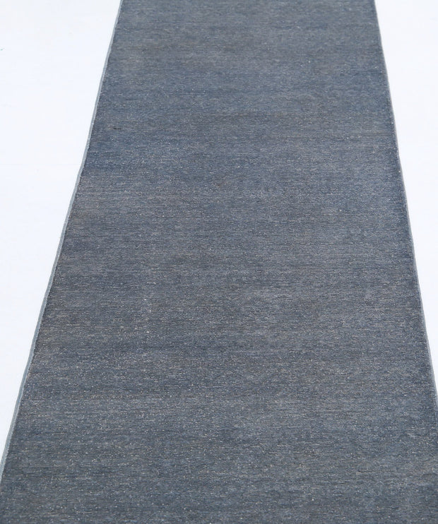 Hand Knotted Overdye Wool Rug 2' 4" x 10' 0" - No. AT88235