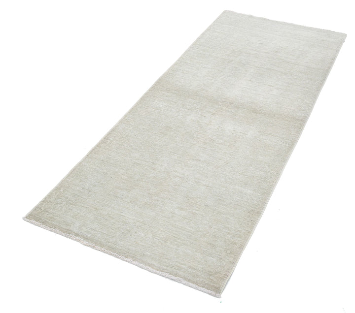 Hand Knotted Overdye Wool Rug 2' 6" x 6' 3" - No. AT64657