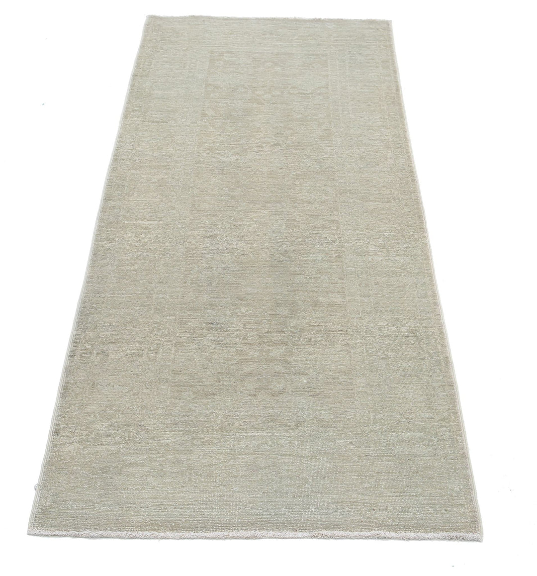 Hand Knotted Overdye Wool Rug 2' 6" x 6' 3" - No. AT64657