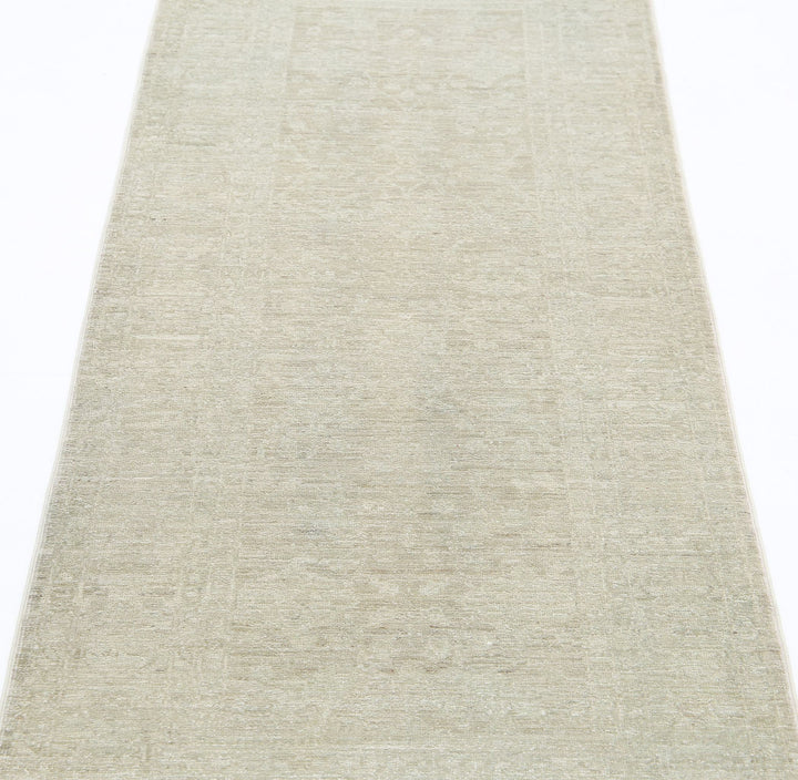 Hand Knotted Overdye Wool Rug 2' 6" x 6' 3" - No. AT64657
