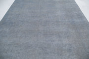 Hand Knotted Overdye Wool Rug 8' 8" x 11' 9" - No. AT61739