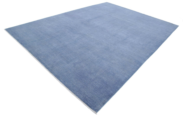 Hand Knotted Overdye Wool Rug 8' 11" x 12' 2" - No. AT45844