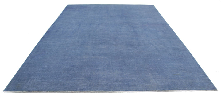 Hand Knotted Overdye Wool Rug 8' 11" x 12' 2" - No. AT45844
