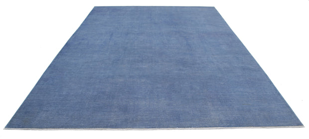 Hand Knotted Overdye Wool Rug 8' 11" x 12' 2" - No. AT45844