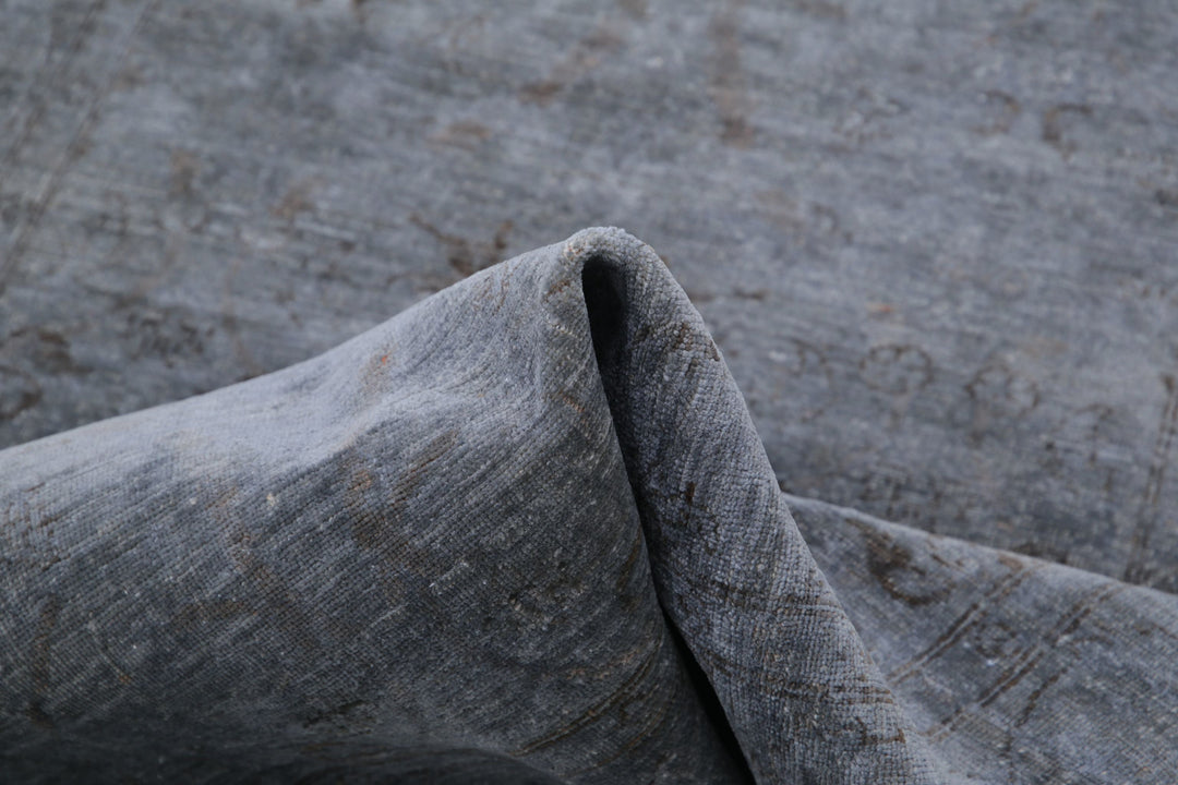 Hand Knotted Overdye Wool Rug 3' 11" x 5' 8" - No. AT69767