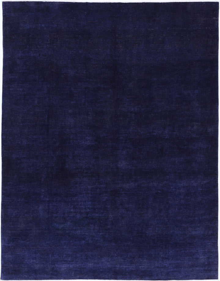 Hand Knotted Overdye Wool Rug 8' 7" x 11' 1" - No. AT89517