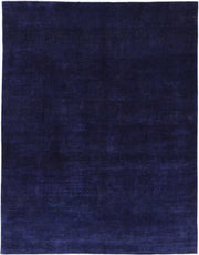 Hand Knotted Overdye Wool Rug 8' 7" x 11' 1" - No. AT89517