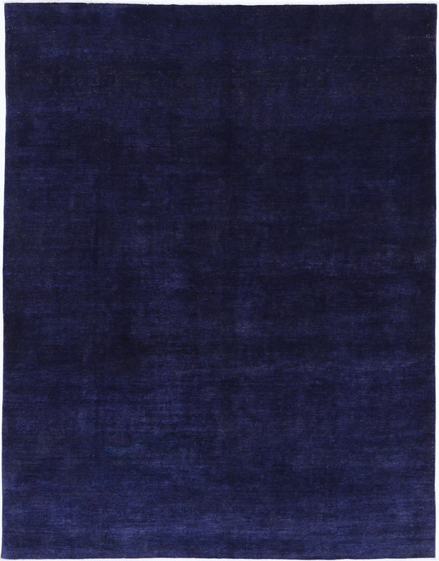 Hand Knotted Overdye Wool Rug 8' 7" x 11' 1" - No. AT89517