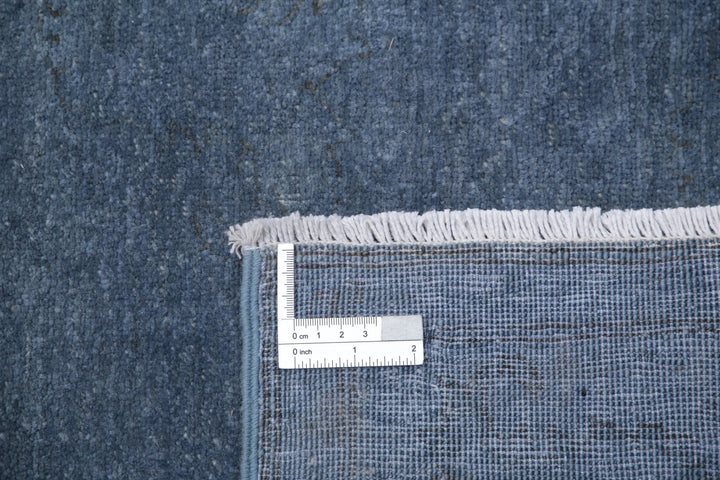 Hand Knotted Overdye Wool Rug 2' 9" x 10' 2" - No. AT49586