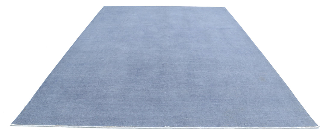 Hand Knotted Overdye Wool Rug 8' 8" x 12' 1" - No. AT72705