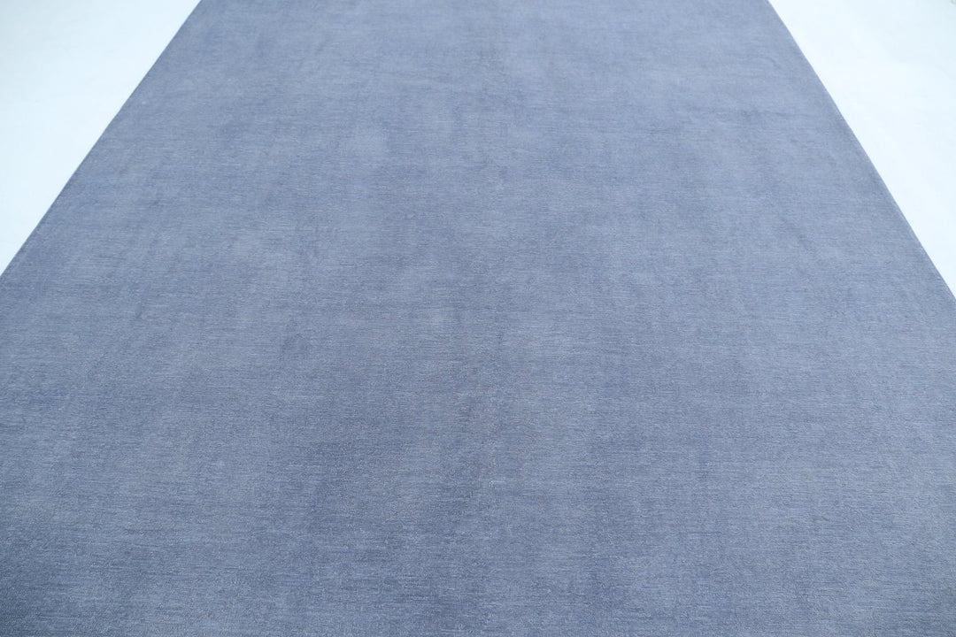 Hand Knotted Overdye Wool Rug 8' 8" x 12' 1" - No. AT72705