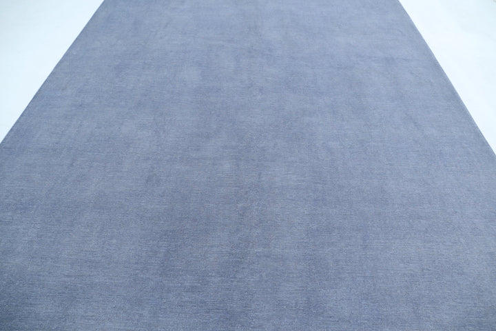 Hand Knotted Overdye Wool Rug 8' 8" x 12' 1" - No. AT72705