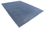 Hand Knotted Overdye Wool Rug 8' 10" x 11' 9" - No. AT51608