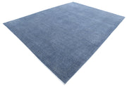 Hand Knotted Overdye Wool Rug 8' 10" x 11' 9" - No. AT51608