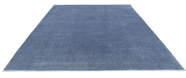 Hand Knotted Overdye Wool Rug 8' 10" x 11' 9" - No. AT51608