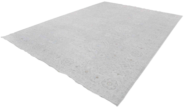 Hand Knotted Overdye Wool Rug 8' 7" x 11' 11" - No. AT33217