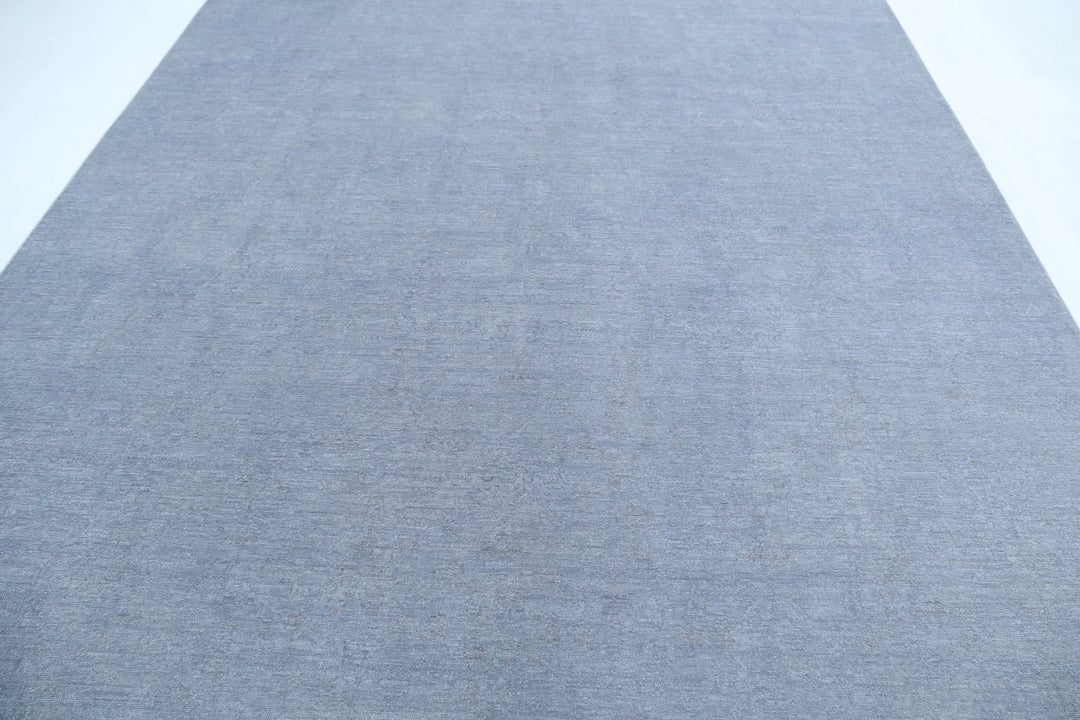 Hand Knotted Overdye Wool Rug 8' 9" x 11' 6" - No. AT92789