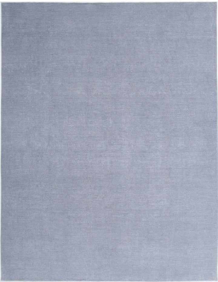 Hand Knotted Overdye Wool Rug 8' 9" x 11' 6" - No. AT92789