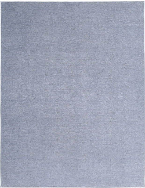 Hand Knotted Overdye Wool Rug 8' 9" x 11' 6" - No. AT92789
