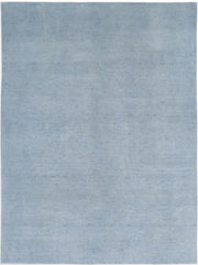 Hand Knotted Overdye Wool Rug 8' 5" x 11' 6" - No. AT31747