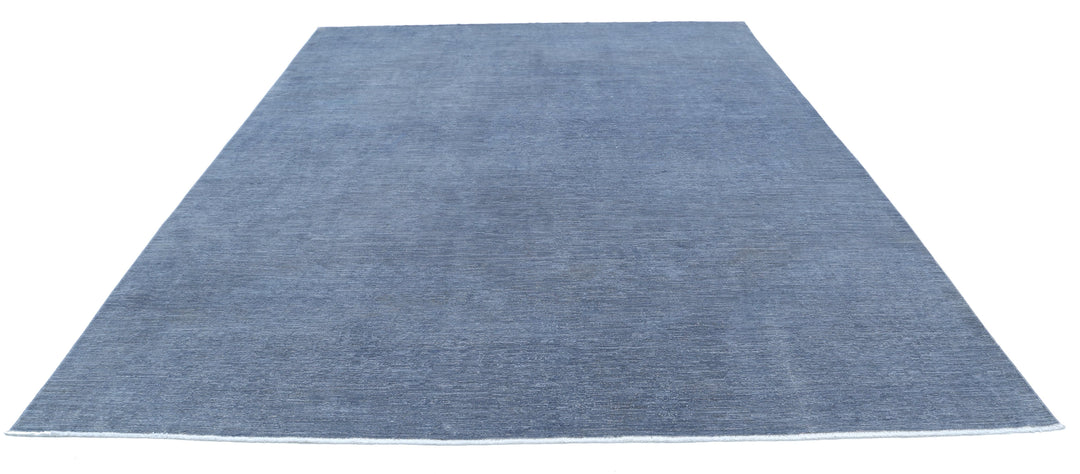 Hand Knotted Overdye Wool Rug 8' 10" x 11' 10" - No. AT88761