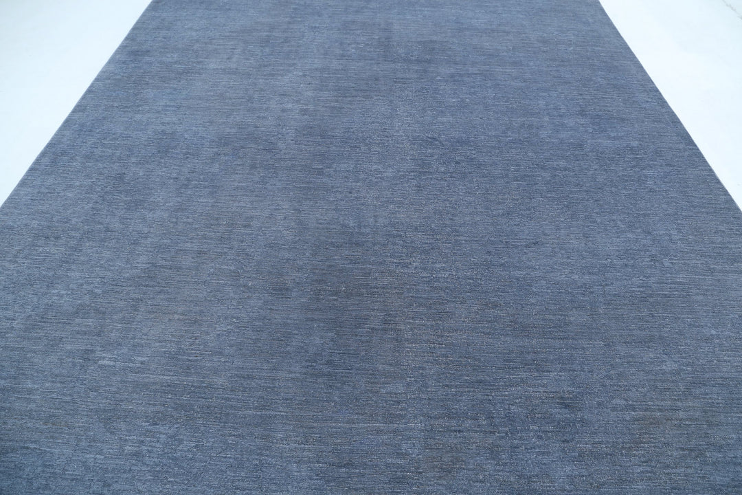 Hand Knotted Overdye Wool Rug 8' 10" x 11' 10" - No. AT88761