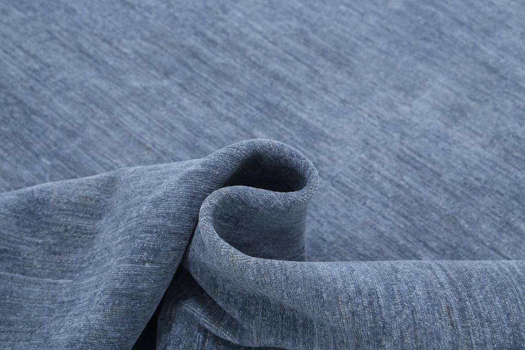 Hand Knotted Overdye Wool Rug 8' 10" x 11' 10" - No. AT88761