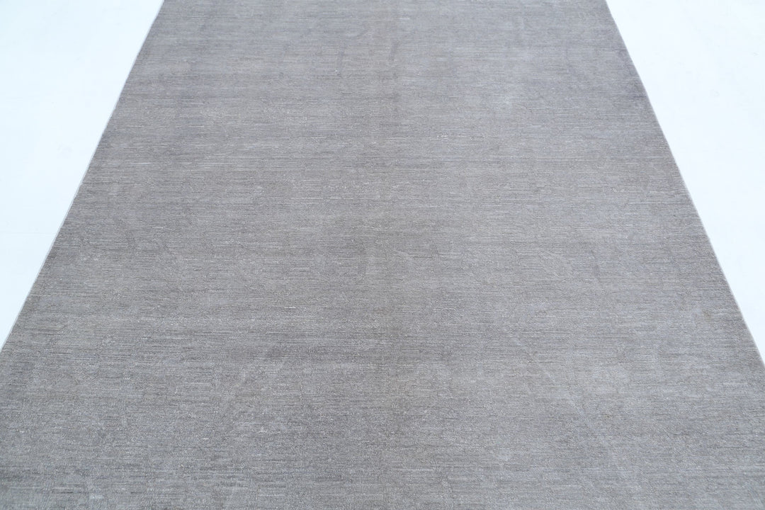 Hand Knotted Overdye Wool Rug 5' 9" x 8' 6" - No. AT54913