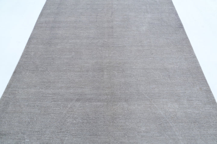 Hand Knotted Overdye Wool Rug 5' 9" x 8' 6" - No. AT54913