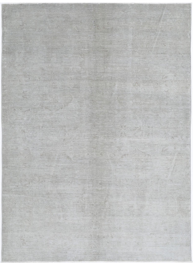 Hand Knotted Overdye Wool Rug 5' 10" x 8' 3" - No. AT50136