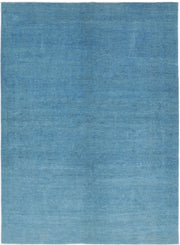 Hand Knotted Overdye Wool Rug 5' 11" x 8' 3" - No. AT66016