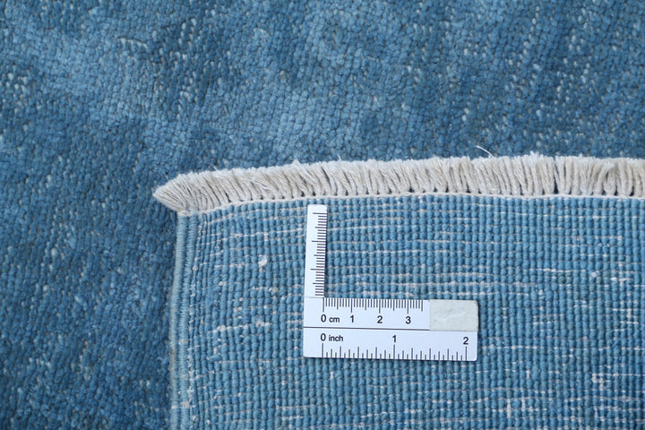 Hand Knotted Overdye Wool Rug 9' 10" x 12' 7" - No. AT91591