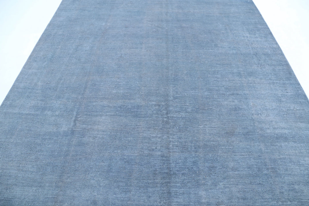 Hand Knotted Overdye Wool Rug 7' 9" x 9' 7" - No. AT69959
