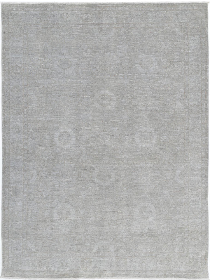 Hand Knotted Overdye Wool Rug 4' 9" x 6' 5" - No. AT79487