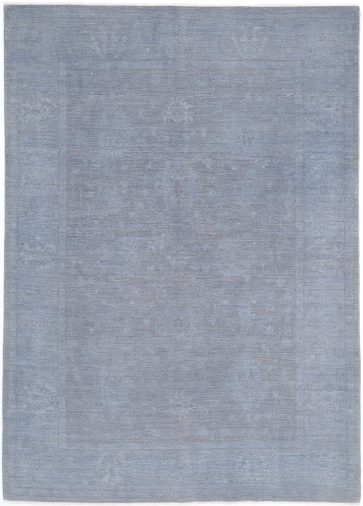 Hand Knotted Overdye Wool Rug 5' 11" x 8' 6" - No. AT52667