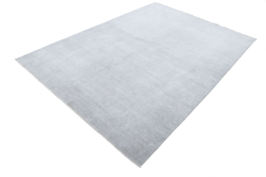 Hand Knotted Overdye Wool Rug 6' 1" x 8' 4" - No. AT96581