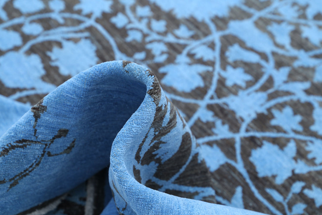 Hand Knotted Overdye Wool Rug 6' 2" x 8' 1" - No. AT22657