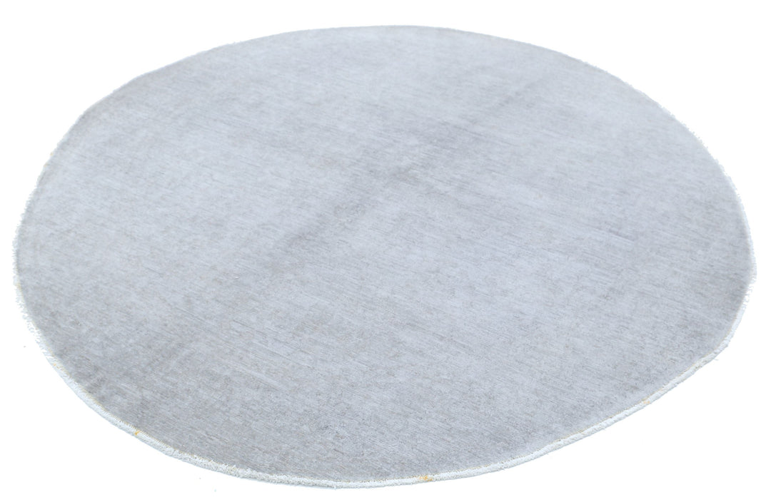 Hand Knotted Overdye Wool Rug 6' 2" x 6' 0" - No. AT60925