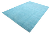 Hand Knotted Overdye Wool Rug 6' 9" x 9' 9" - No. AT54941