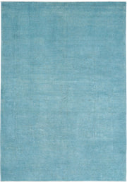 Hand Knotted Overdye Wool Rug 6' 9" x 9' 9" - No. AT54941
