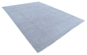 Hand Knotted Overdye Wool Rug 9' 0" x 12' 4" - No. AT11076