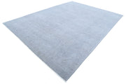 Hand Knotted Overdye Wool Rug 9' 0" x 12' 4" - No. AT11076