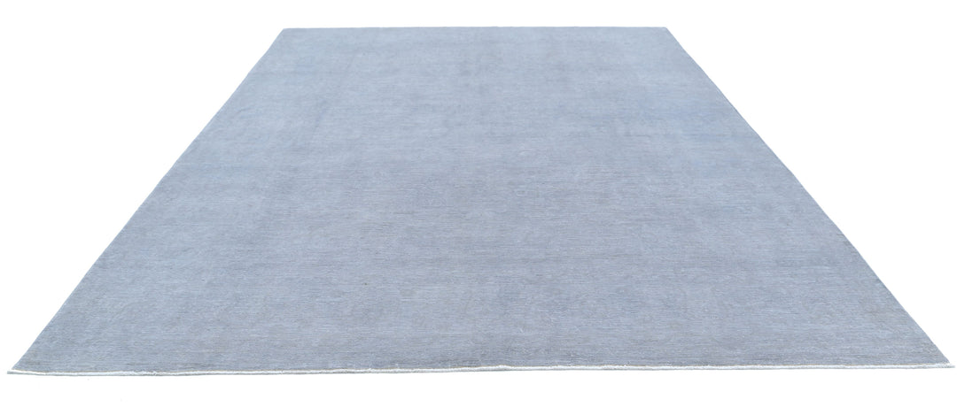 Hand Knotted Overdye Wool Rug 9' 0" x 12' 4" - No. AT11076