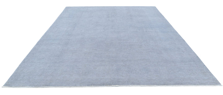 Hand Knotted Overdye Wool Rug 9' 0" x 12' 4" - No. AT11076