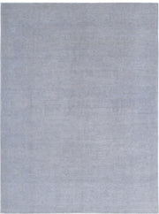 Hand Knotted Overdye Wool Rug 9' 0" x 12' 4" - No. AT11076